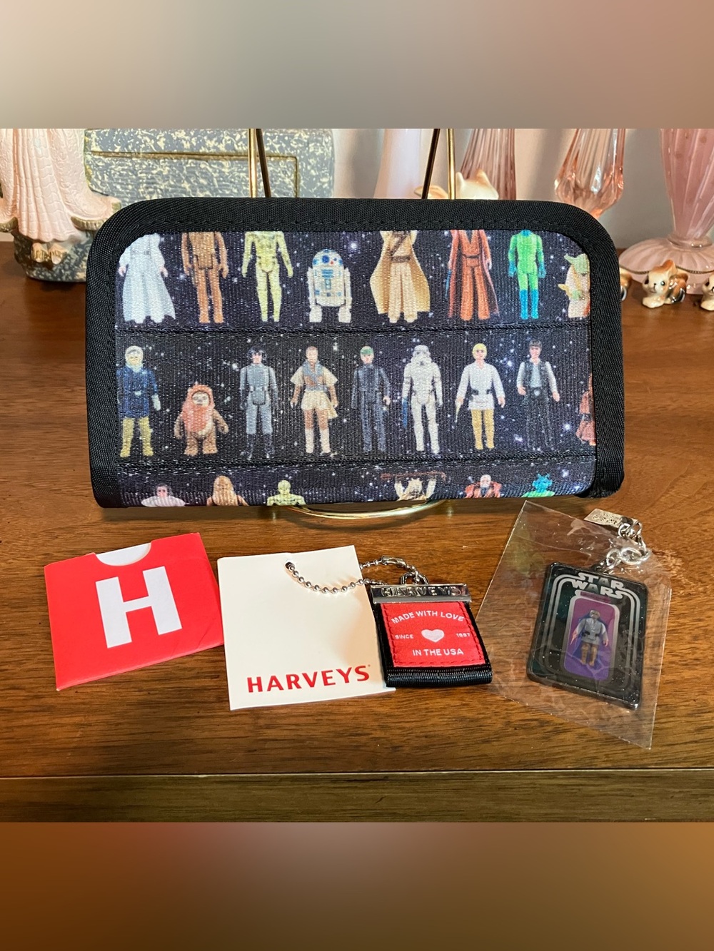 Harveys Seatbelt Classic Wallet Star Wars Vintage Action Figures